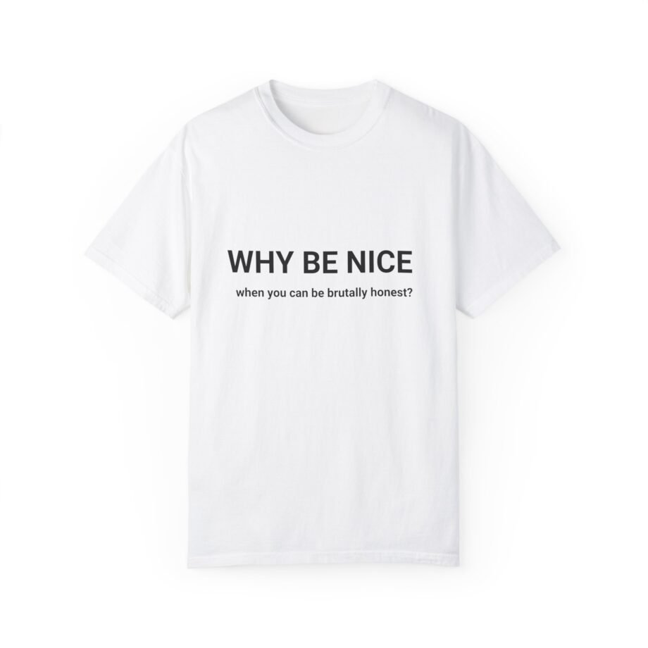 Why Be Nice - T-shirt